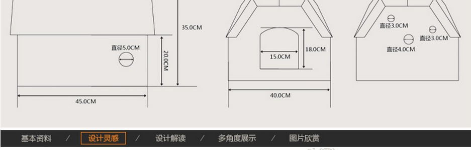 田田猫 猫用品肥猫可折叠瓦楞纸猫房子 天然环保高密度瓦楞纸材质 经